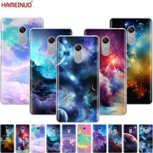 HAMEINUO outer space stars planet Cover phone Case for Xiaomi redmi 5 4 1 1s 2 3 3s pro PLUS redmi note 4 4X 4A 5A