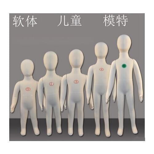 Hot Sale!! Best Quality Flexible Soft Child Mannequin New Arrival Bendable Child Manikin On Sale
