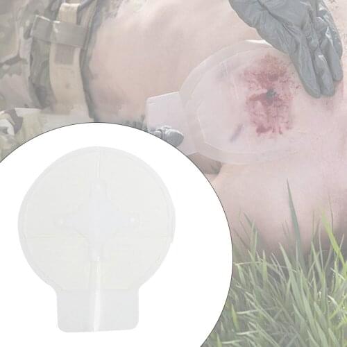 Chest seal is a quick and useful chest wound emergency occlusion bandage first aid kit accessories #15x15CM