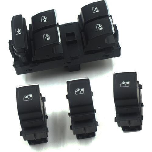 Power Window Switch Control Button OE: 5G0959857A 5G0959855 For Volkswagen VW Golf Mk7 Passat B8 Tiguan Touran 2014 2015 2016