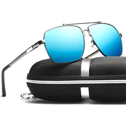 KJDCHD NEW Aluminum Magnesium Mens Sunglasses Polarized Men Coating Mirror Glasses oculos Male Eyewear Accessories For Men