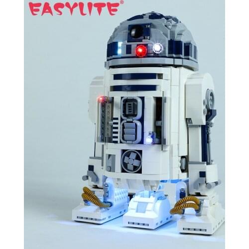 LED Lighting Kit for 75308 R2-D2 Robot Building Blocks Collectible Not include Bricks Only light Kit