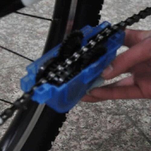 Bicycle Chain Cleaner Scrubber Brushes Mountain Bike Wash Tool Set Cycling Cleaning Kit Bicycle Repair Tools Bicycle Accessories