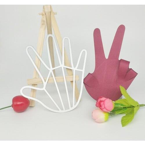 New gesture Palm Metal cutting Mould scrapbook carving Stamp Paper Card Die DIY Die