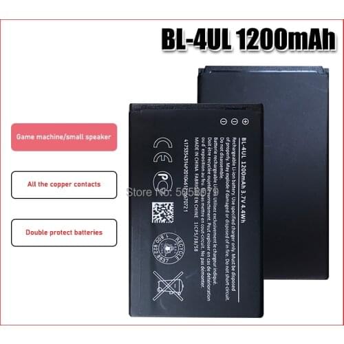 New Original 1200/1600mAh BL-4UL Battery For Nokia Asha 225 RM-1011 1012 1126 1172 TA-1030 Phone With Tracking Number