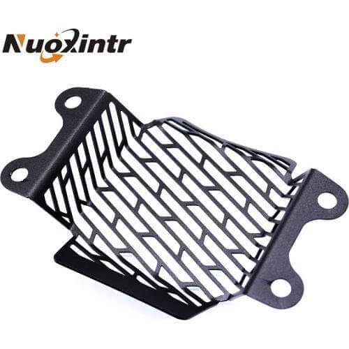 NUOXINTR Motorcycle Accessories CNC Aluminum Rectifier Protective Cover For KTM DUKE 390 2017 2018