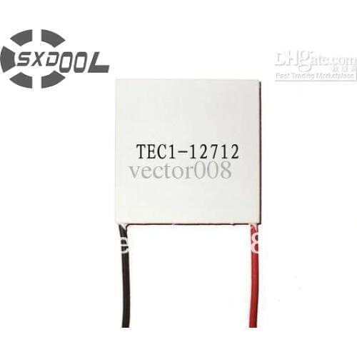 SXDOOL cooling!Peltier TEC1-12712 12A 15.4V 40*40MM Thermoelectric Cooler Peltier Plate Cooling Modules Manufacturer Warranty
