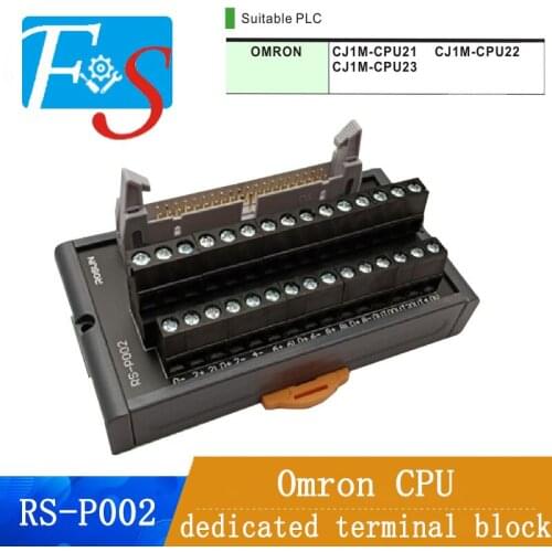 Omron CPU dedicated terminal block 30P terminal block DC24V 1A for CJ1M-CPU21/22/23 series PLC module