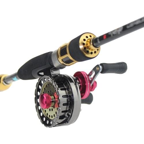 All Metal Fly Fishing Reel 2.6:1 Gear Ratio 7+1BB 205g Wheel Precise CNC Machine Cut Coil For Trout Baitcasting Fishing Tackle