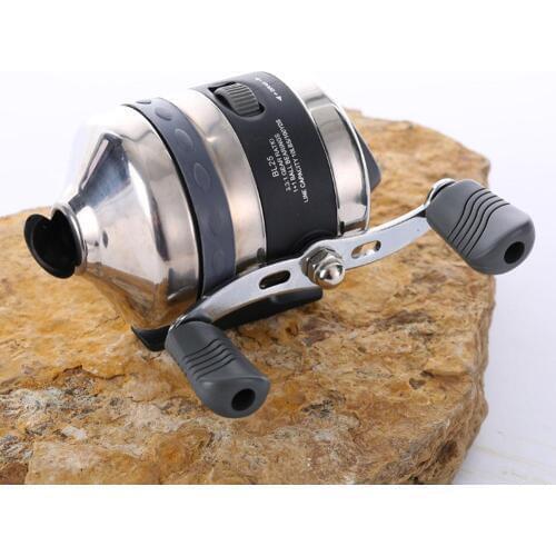 Stainless Steel Fish Wheel BL25 Speed Ratio: 2.3: 1 Fish Dart Wheel Heel Ball Closed Left Right Fishing Reel