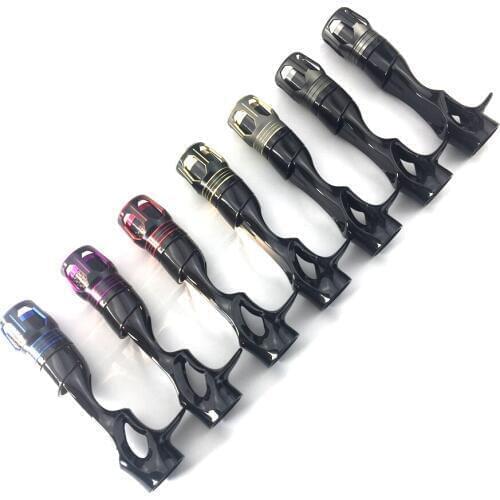 FCS-MK Reel Seat + Aluminum + 3K Carbon 4 Part DIY Fishing Rod Building Repair components