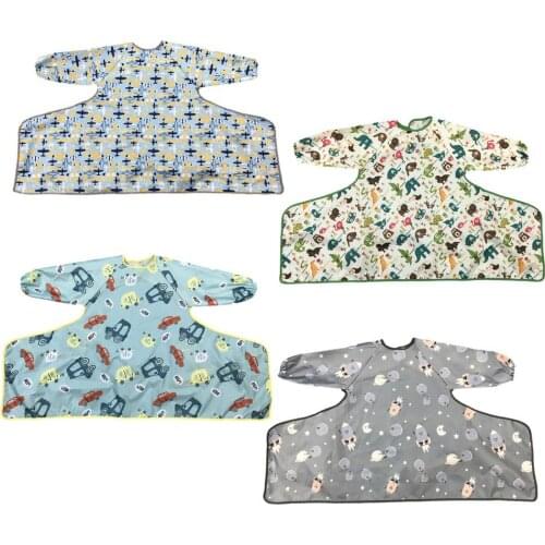 Waterproof Bib Attaches Self Eating Mat Is Not Easy To Dirty Seat Cushion Baby Dining Chair Tray Leak Proof Rice Bib