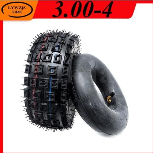 3.00-4 Off-road Tire Inner Tube for Razor E300 Scooter GO-KART Utility Dolly Hand Truck Electric/Gas Scooter Accessories