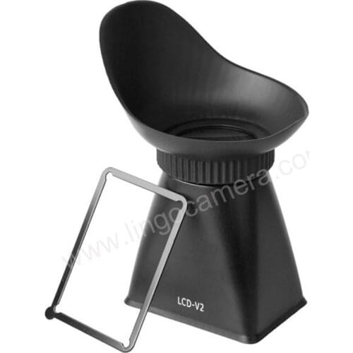 3" 3:2 LCD V2 Viewfinder 2.8X Magnifier Extender Eyecup for Canon 5DIII 550D for Nikon D90 and other cameras having 3" 3:2 LCD