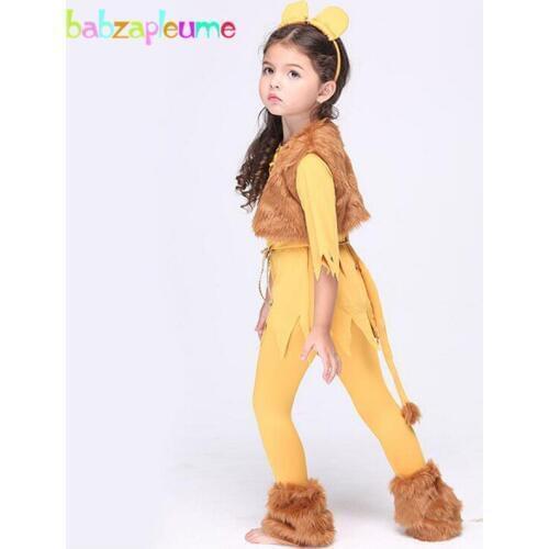 Babzapleume Brand Halloween Childrens set Kids Girl boutique Clothing Cosplay Dance Costume 6Pcs/Set Toddler Clothes Suit Y008