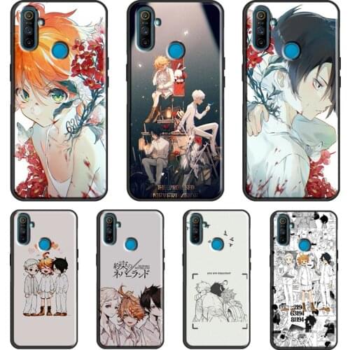 The Promised Neverland Ray Emma Norman For OPPO Realme 8 6 7 Pro Q3 7i C3 C11 C15 C21 GT Case For OnePlus 9R 7T 8T 8 9 Pro Coque