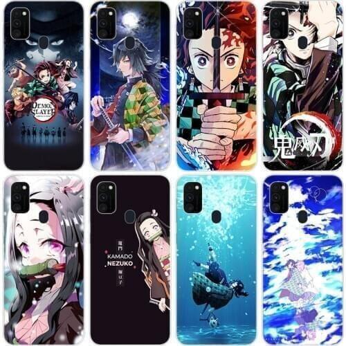 Anime Demon Slayer Kmetsu no Yaiba Soft Case for Samsung Galaxy M11 M10S M01 M21 M31S M51 A01 J2 Core A21 A42 A6 A8 Plus J6 Plus