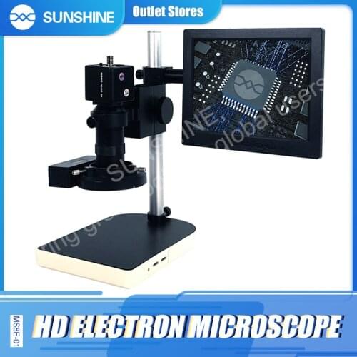 Zoom MS8E-01 Digital Electron Microscope HD Microscope Continuous Amplification Magnifier 21-135 times magnification