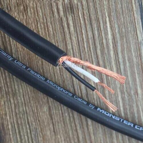 2M Two Core Tape Shielded Fever Audio Signal Wires HIFI Pure Copper Audio Microphone Line