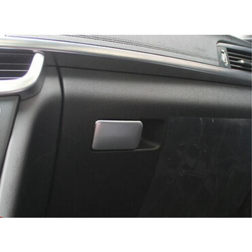 Car CHROME GLOVE BOX DOOR HANDLE COVER trim for LHD Kia Optima K5 2016-2017
