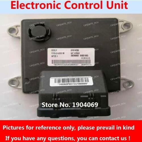 Engine Computer Board B6001665 01614336 28290892 28460656 MT22 ECU B6001800 28290892 28484558 01614941 For Geely Englon Car