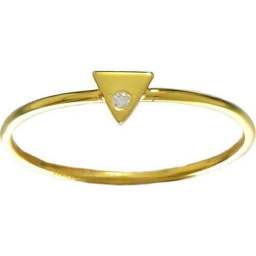 Fashion triangle rings -color rings for women color