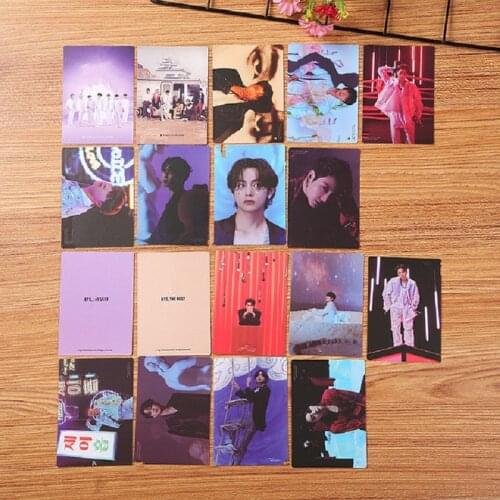 New 2021 KPOP Bangtan Boys Map Of The Soul One Concept PhotoBook Album Card The Best Postcard Photocards JUNGKOOK JIMIN SUGA V