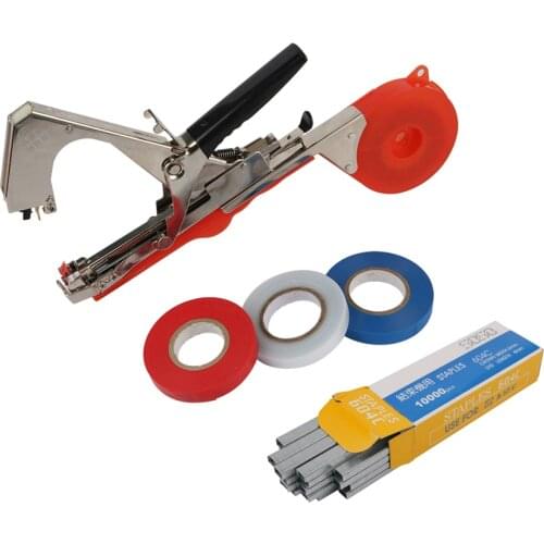Potable Plant Hand Tying Tape tool Tapener Machine Garden Stem Branch Binding Tools Tape tool Tapener or tapes or nail kits