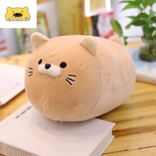 Cat Plush Toys Pusheen Plush Cat Toy Soft Pillow Stuffed Animal Cute Cushion Kids Doll Cat Pusheen Pillow Children Xmas Gift Cat