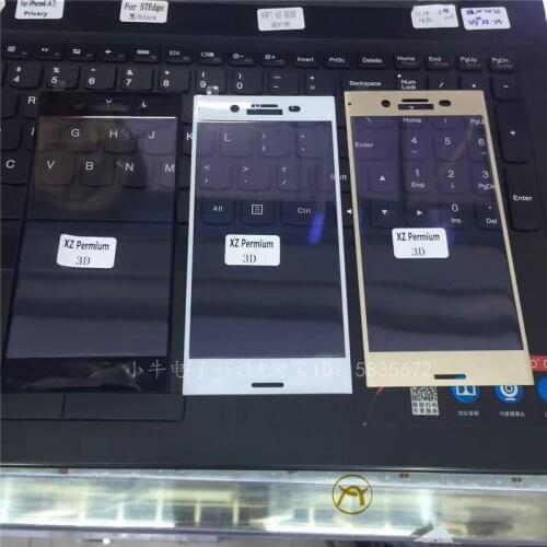 Full Screen 3D Curved surface Tempered Glass Film For Sony Xperia XA1 Plus XP Screen Protector Saver On XA1 Ultra 9H Hardness