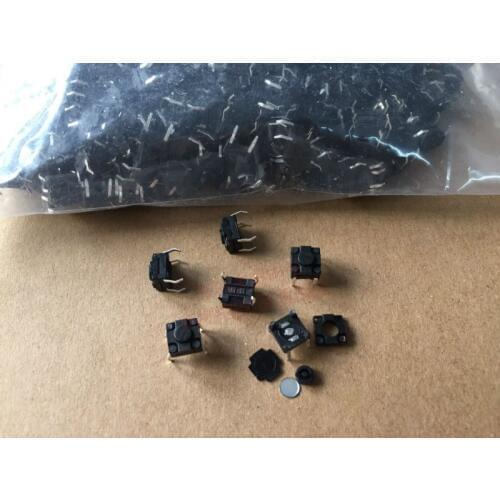 Touch switch 6*6*4.3 Waterproof and dustproof Vertical 4 foot Copper feet Button 6x6x4.3 4 pins