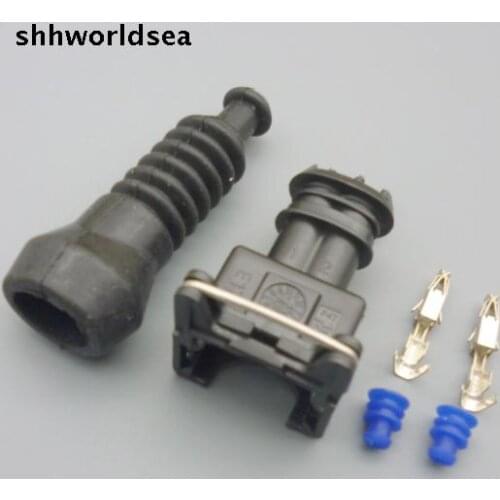 Worldgolden 5sets 3.5mm EV1 Female Fuel Injector Connector free shipping