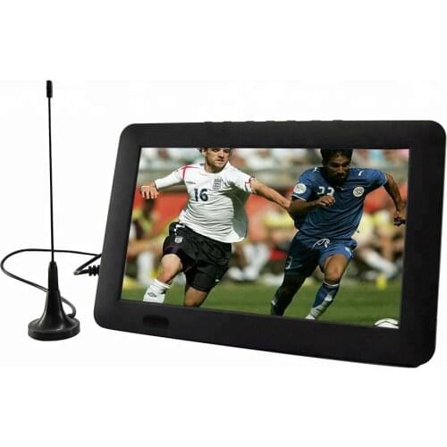 Promotion price 9 inch DVB-T2 signal dvb-t lcd portable tv with tv tuner and radio