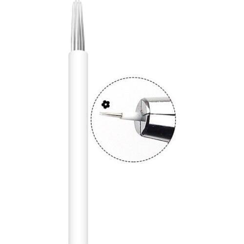 Hard type Round 5 needles for manual pen Semi permanent makeup manual fog pen needle R5 microblading eyebrow tatoo pen