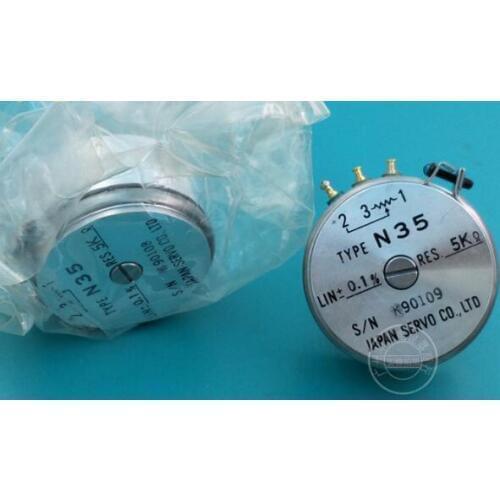 [VK] Japan N35 5K conductive plastic potentiometer angle sensor shaft length 15MM switch