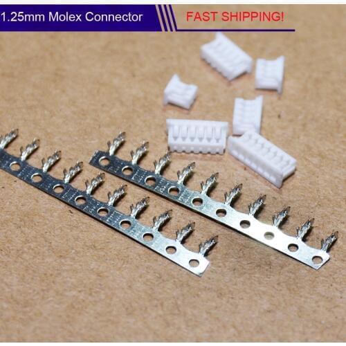 1.25mm Connector for RC model Pixhawk/PX4/apm2.x/CC3D/miniapm GPS connections