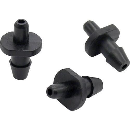 1/4" Single Barb Straight Connector Greenhouse Irrigation 4mm Hose 4/7mm Barbed Hose Coupling Drip Irrigation Fittings 500 Pcs