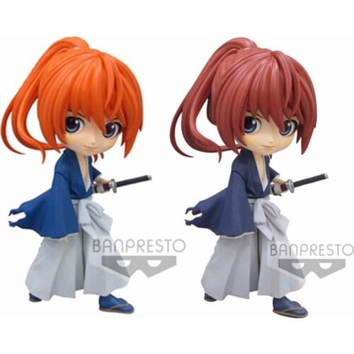 2021 14cm PVC Japanese original anime figure classic Rurouni Kenshin HIMURA KENSHIN Q version action figure