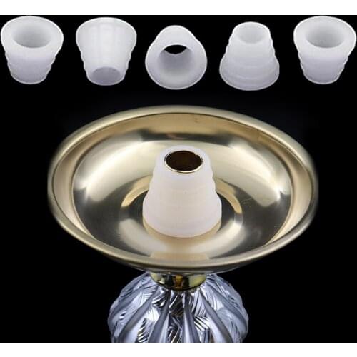 5Pcs Hookah Bowl Silicone Rubber Grommet Seal For Shisha Chicha Hookahs Narguile Completo Smoking Accessories Nargile Cachimba