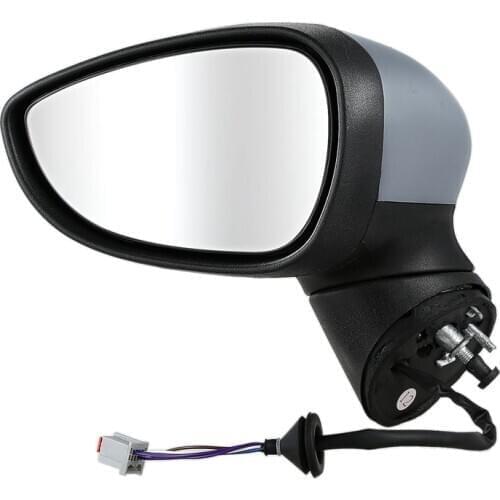 AL21 -For Ford Fiesta Mk7 2008 - 2012 Electric Wing Mirror Primed Left Passenger Side N/S