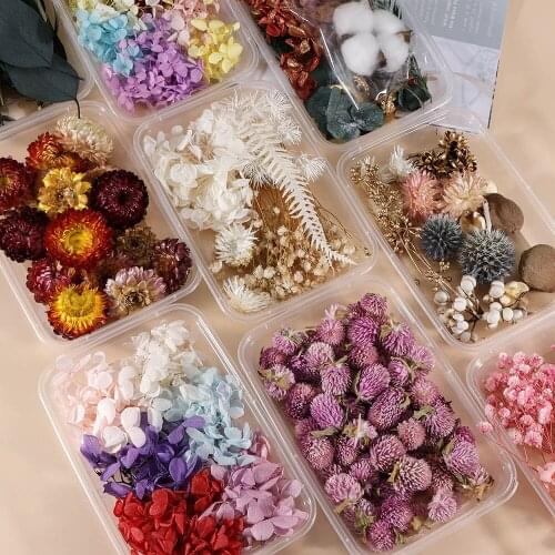 Aromatherapy candle diy material eternal dried flower combination handmade material package wax decorative applique