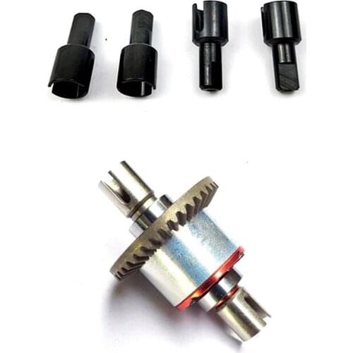 Full Metal All-Metal Differential Gear Upgrade Parts with 144001 4Pcs Metal Differential Cup