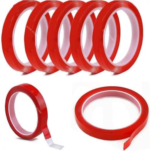 Double-sided Length 3M 5mm 6mm 8mm 10mm 12mm 15mm Strong Clear Transparent Acrylic Foam Adhesive Tapedouble Sided Adhesive Tape