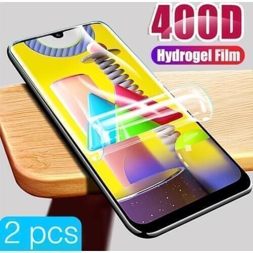 2pcs 400 Full cove Hydrogel Film screen protector For samsung galaxy m31 m 31s m 31 not glass Movie for samsung m31s SM-M317F