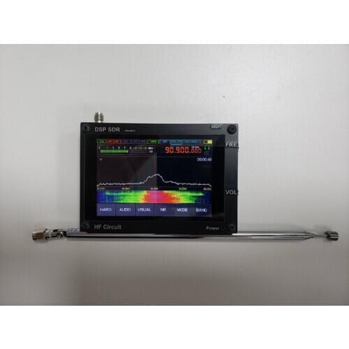 New 50K-200MHz Malachite SDR Radio Malahit DSP SDR HAM Receiver + LCD + Battery