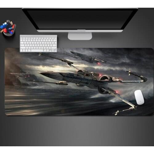 Unique Personality Modern Fighter Cool Mousepad Best Popular Game Rubber Speed Pad Family Dedicated Large Table Washable Mat
