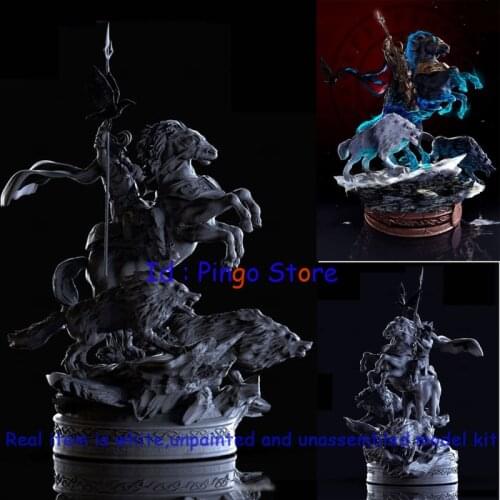 Wong Work Unpainted 36cmH 50cmH 3D Printing Unassembled Garage Kits GK Model Kit Figure Statue TTG-210428-29