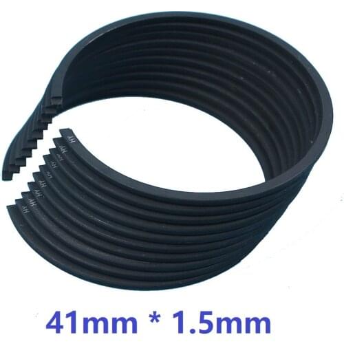 10pcs 41mm x 1.5mm Piston Ring For Husqvarna Partner Poulan MCCULLOCH Kawasaki Chainsaw Trimmer Brush Cutter Engine Motors
