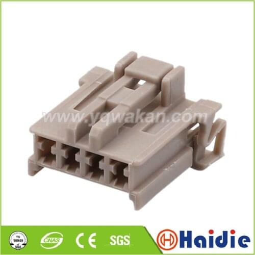 2sets 4pin auto wiring harness plug cable electric plug connector 6098-0243