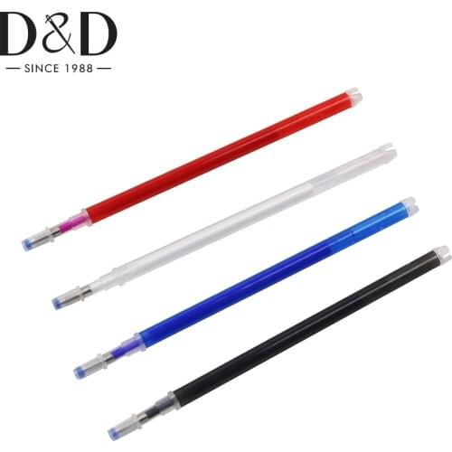 4/10pcs High Temperature Disappearing Heat Erasable Refill Pens Fabric PU Leather Marker Pen for Patchwork Sewing Tools